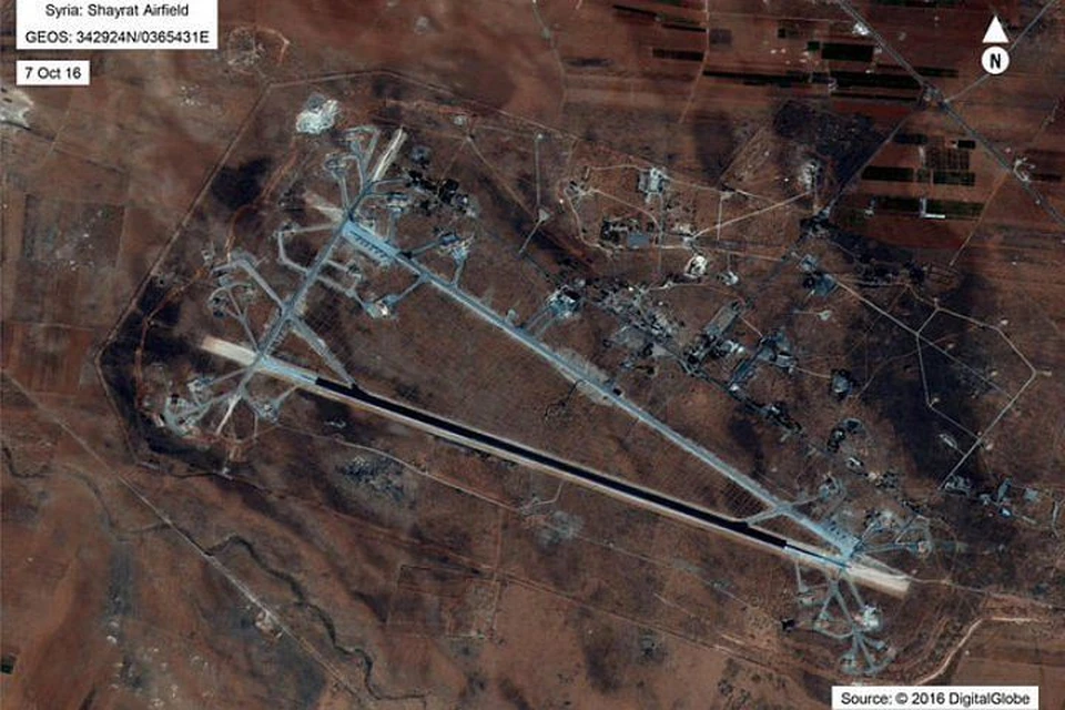 Соединенные Штаты нанесли удар по аэродрому в сирийской провинции Хомс