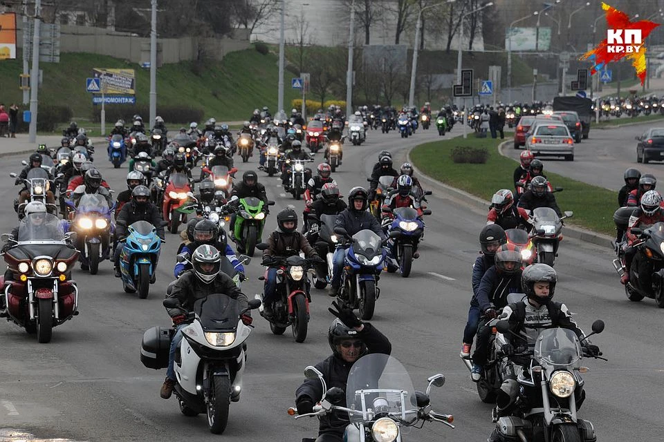 Открытие сезона Harley Owners