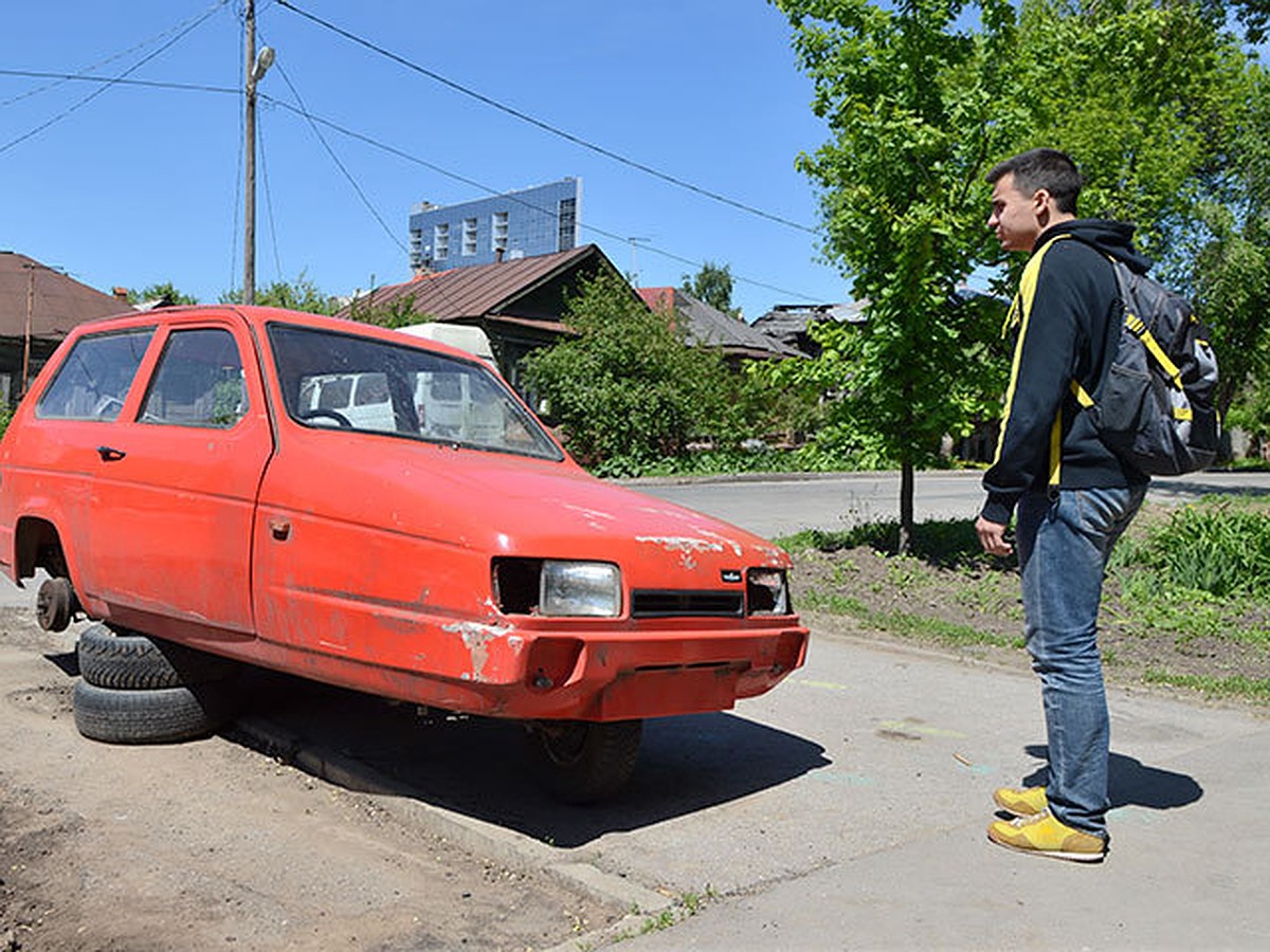 Трехколесный автомобиль, найденный в Самаре, продали коллекционерам - KP.RU