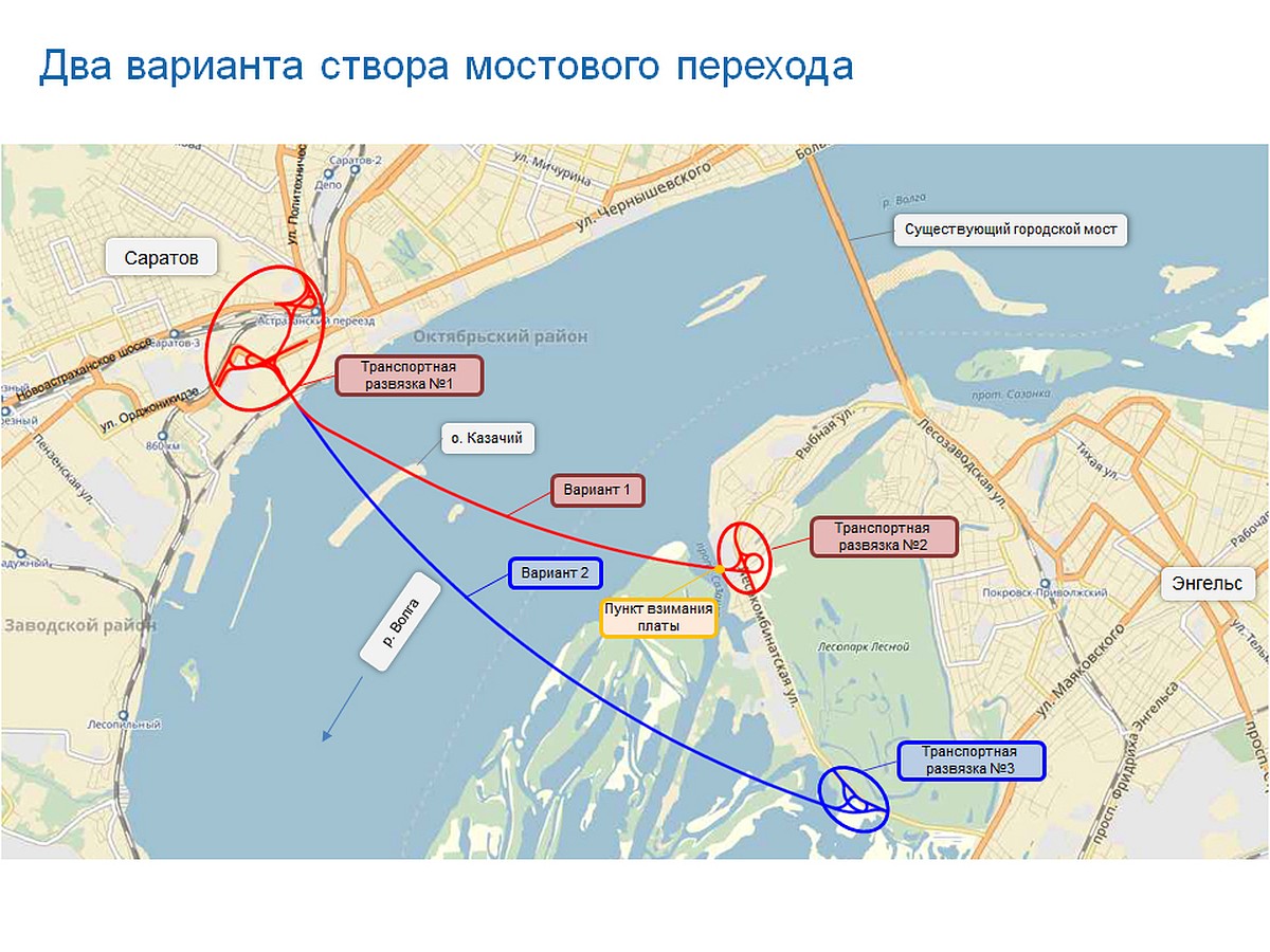 Третий мост через Волгу протянется через Казачий остров - KP.RU