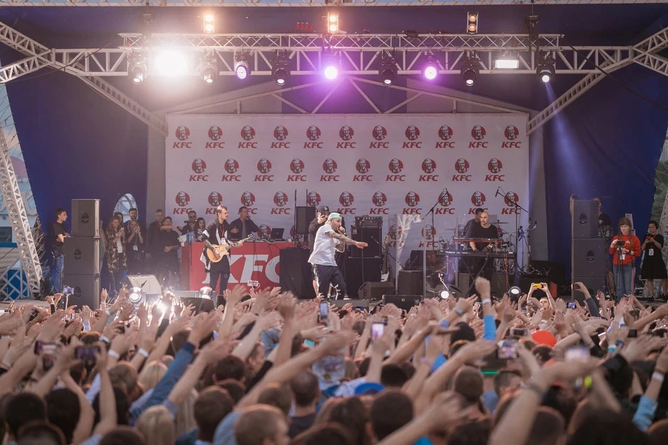 L'One на фестивале KFC BATTLE FEST. Фото: предоставлено пресс-службой проекта KFC BATTLE