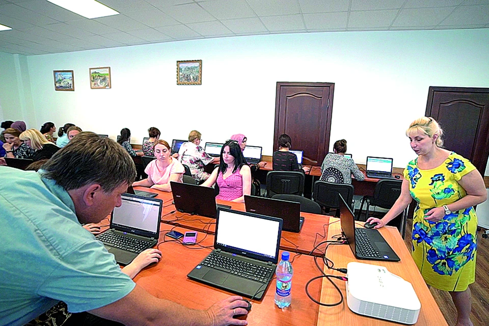 Тестирование учителей Дагестана. Фото: Александр ВОЗДВИЖЕНСКИЙ