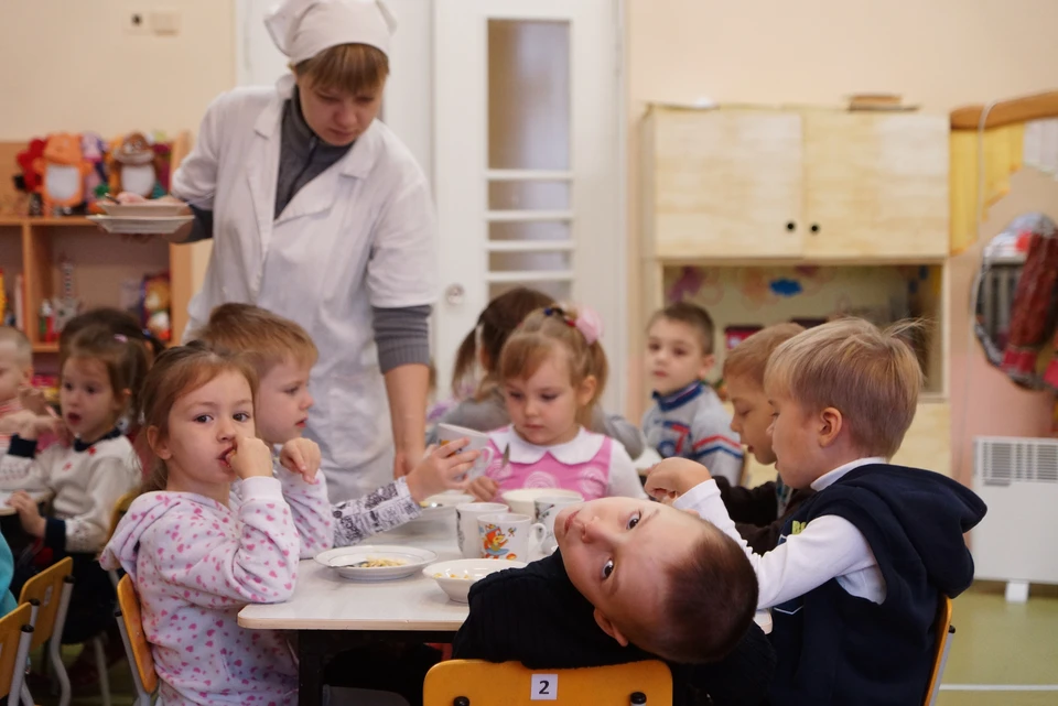 В детских садах улучшилось качество питания.