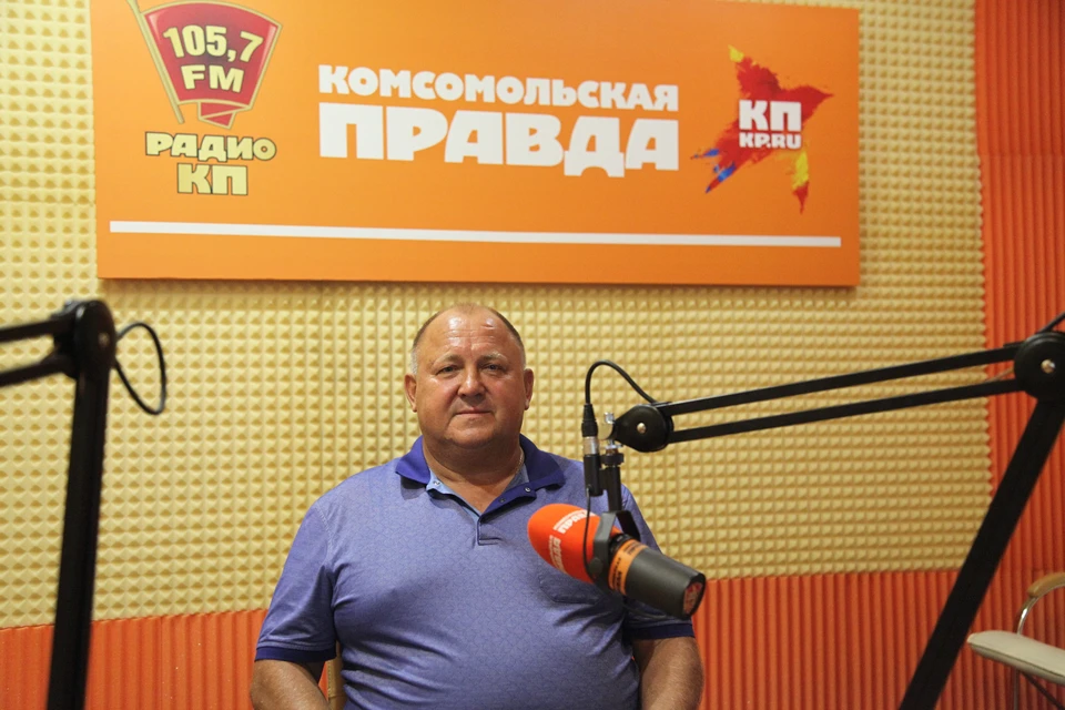 Председатель комитета ветеранов футбола Ставропольского края Юрий Федотов.