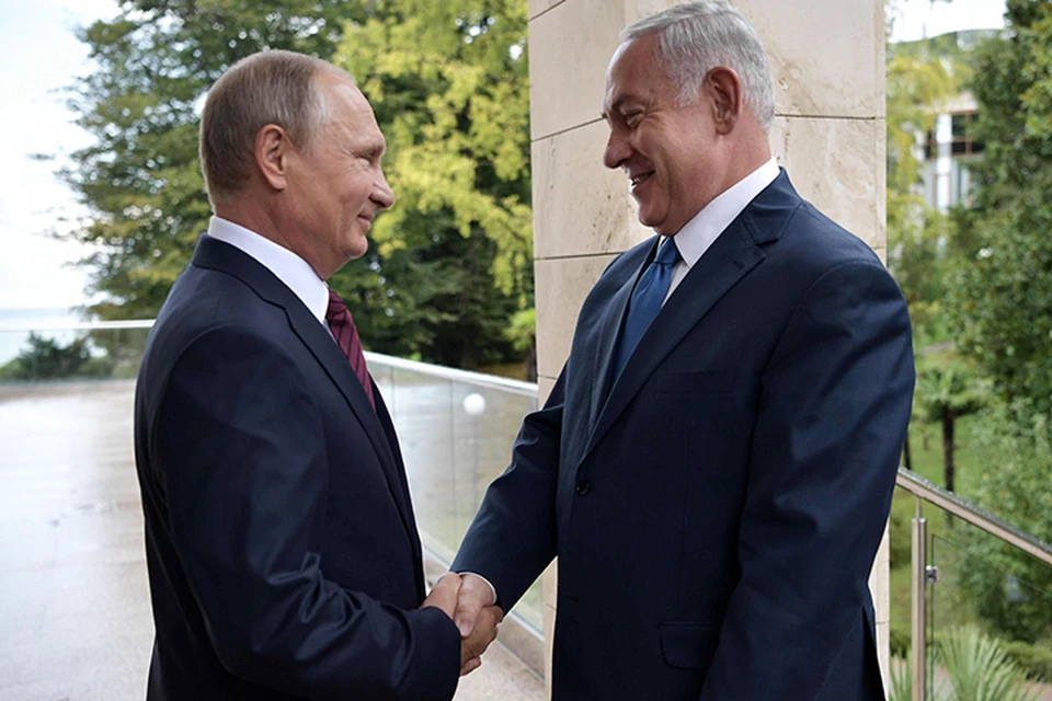Первым к президенту России прилетел премьер-министр Израиля Биньямин Нетаньяху