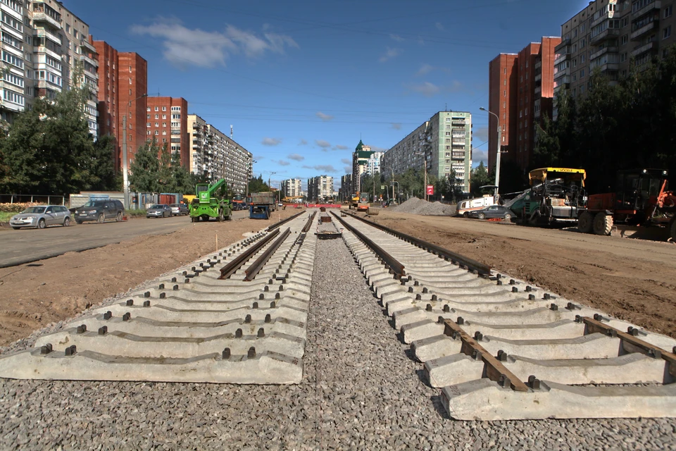 Частный трамвай будут строить ударными темпами (фото: Евгений Степанов/Интерпресс)