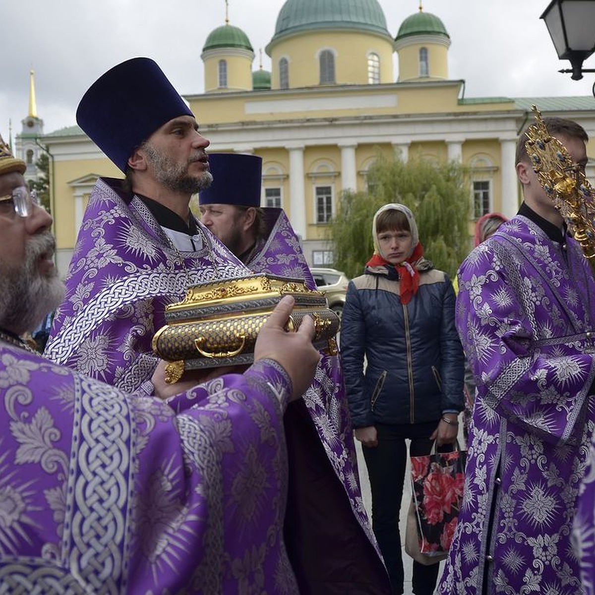 В Тулу прибыл ковчег с частью Пояса Пресвятой Богородицы - KP.RU