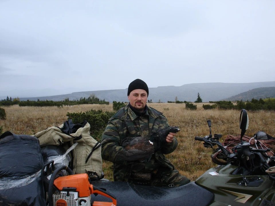 Сергей Чайкин, охотник