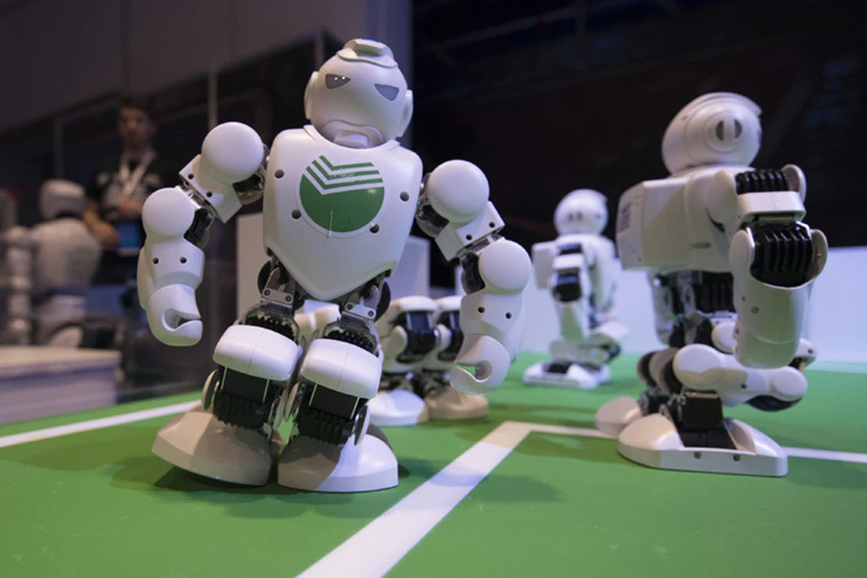 Сбербанк провёл первую в России битву «Роботы против журналистов». Фото: Павел ФОМИН