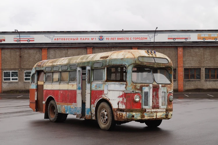 Ставрополец подарил петербургскому музею автобус середины прошлого века
