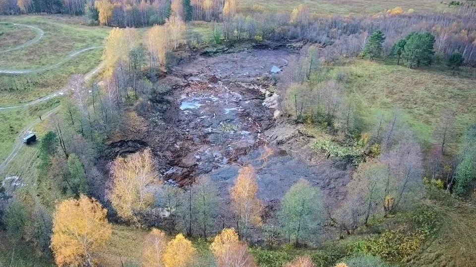 "Утонувшее" озеро Саканцы