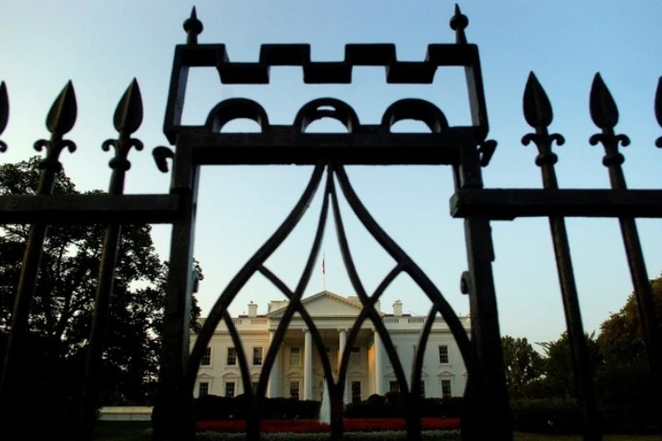 Главные ворота Белого дома
