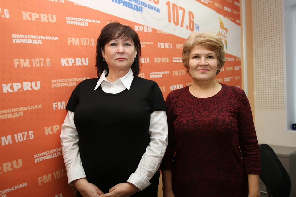 Татьяна Храмцова и Ирина Пасынкова