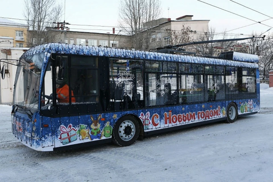 В Новый год общественный транспорт в Ярославле будет ходить до утра.