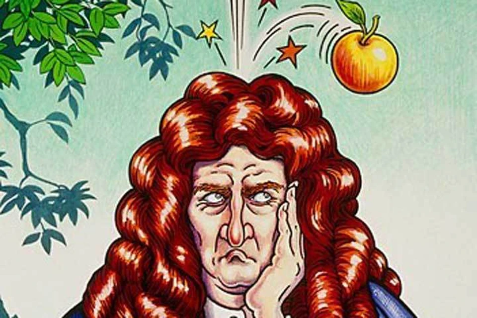 Легенду об упавшем яблоке Исаак Ньютон придумал для племянницы - KP.RU