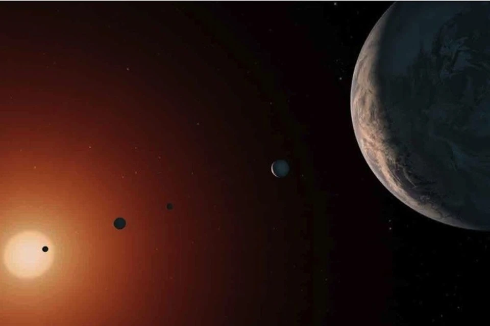 Семь планет, обнаруженных, у одной другой звезды, это рекорд земной исследовательской деятельности.
