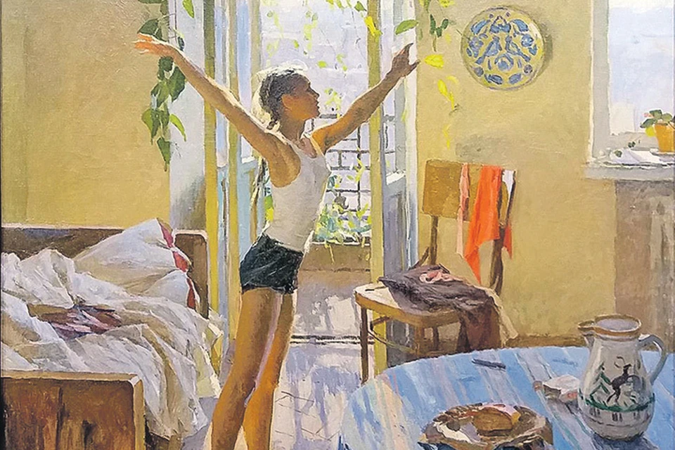 Татьяна Яблонская. «Утро», 1954 г.