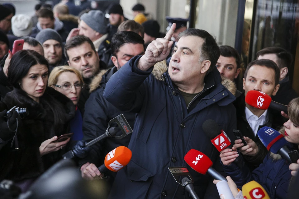Саакашвили подробно рассказал детали своего неудавшегося захвата