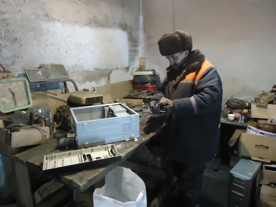 Из старой техники в Кузбассе добывают пять тонн металла в год