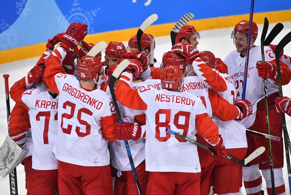Сборная России обыграла Чехию в полуфинале Олимпиады 2018.