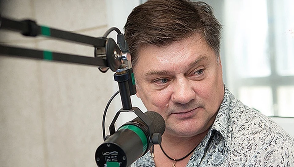 Николай Суханов в студии радио "Комсомольская правда" (95.3 FM).