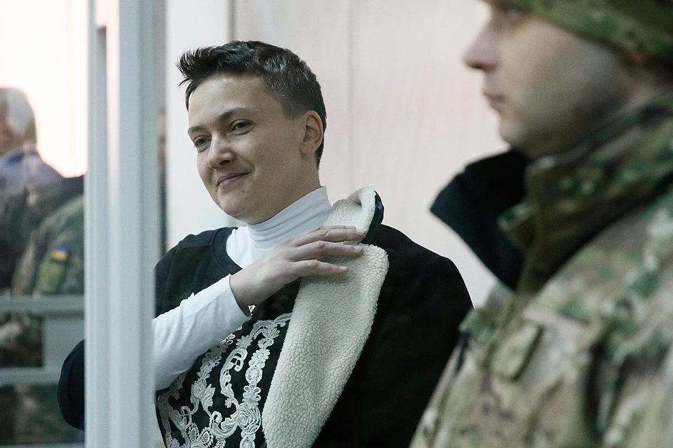 Надежда Савченко вновь оказалась на скамье подсудимых. На сей раз - на украинской.