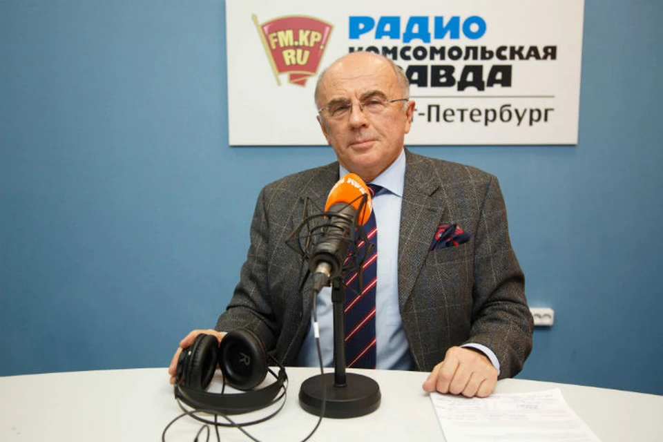 Александр Запесоцкий в гостях у Радио «Комсомольская правда в Санкт-Петербурге»