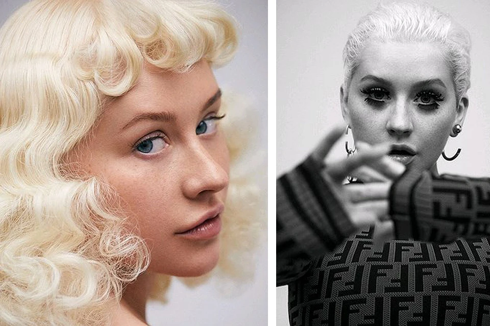 Кристина Агилера на кадрах фотосессии для журнала Рaper. ФОТО Инстаграм @xtina