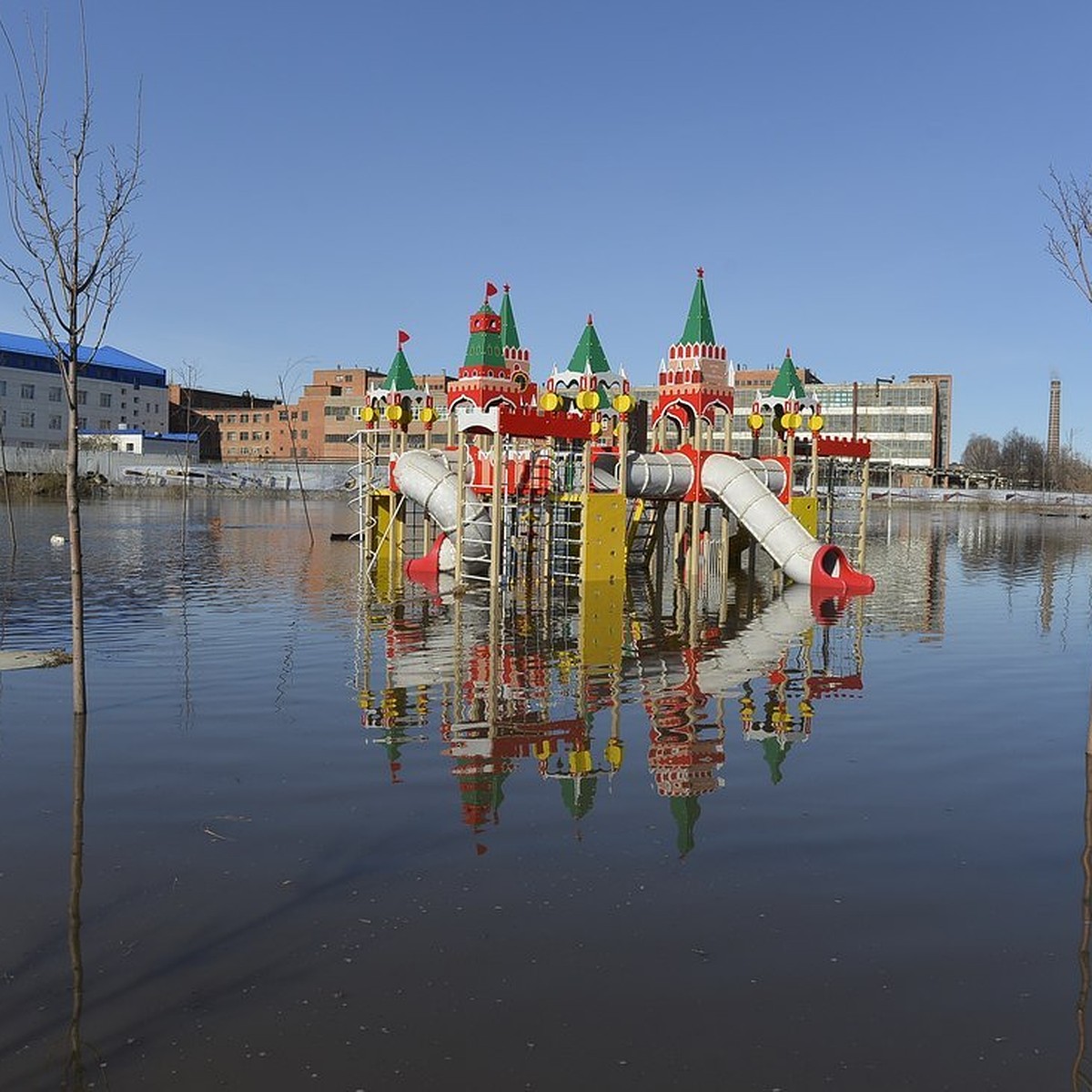 Река Упа в Туле поднялась почти на пять метров - KP.RU