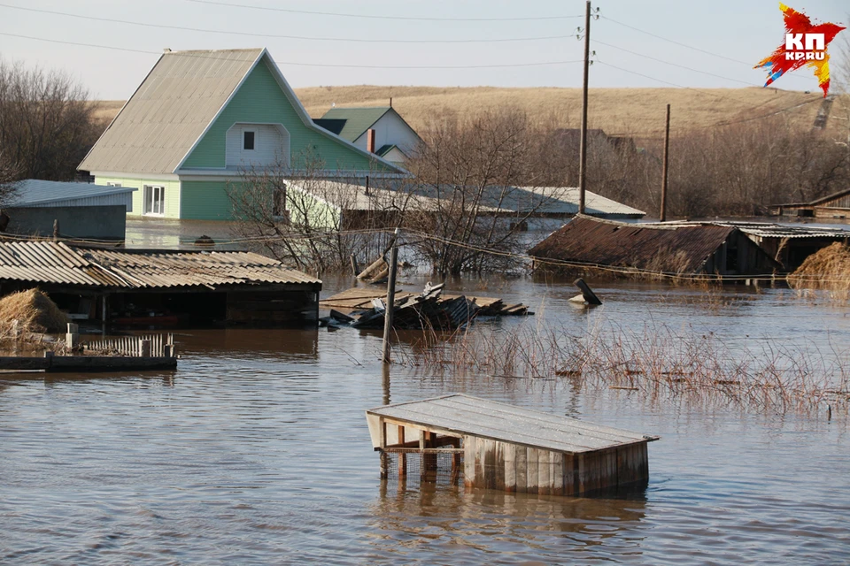 Паводок в Петропавловском районе Алтайского края 2018