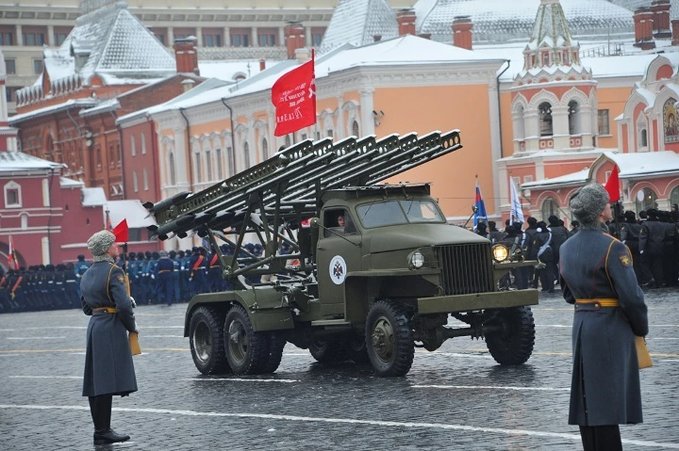 Впервые в этом году будет задействована техника военных лет, в том числе и легендарная БМ-13 «Катюша».