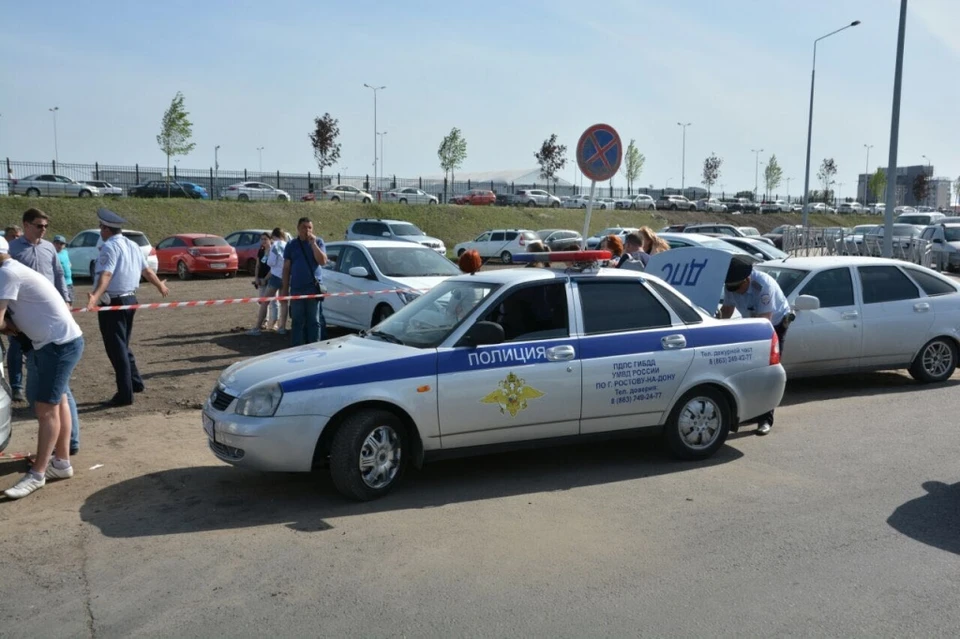 Водителей, которые парковались на новом газоне у стадиона «Ростов Арена», обещают наказать