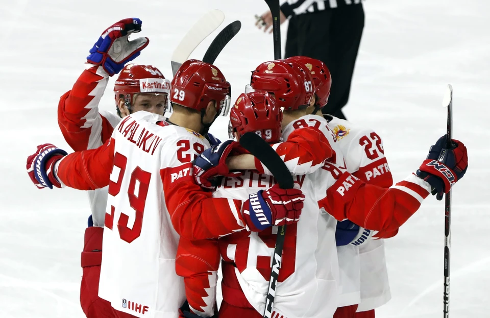 Хоккеисты сборной России 12 мая сыграют на ЧМ по хоккею против Швейцарии.
