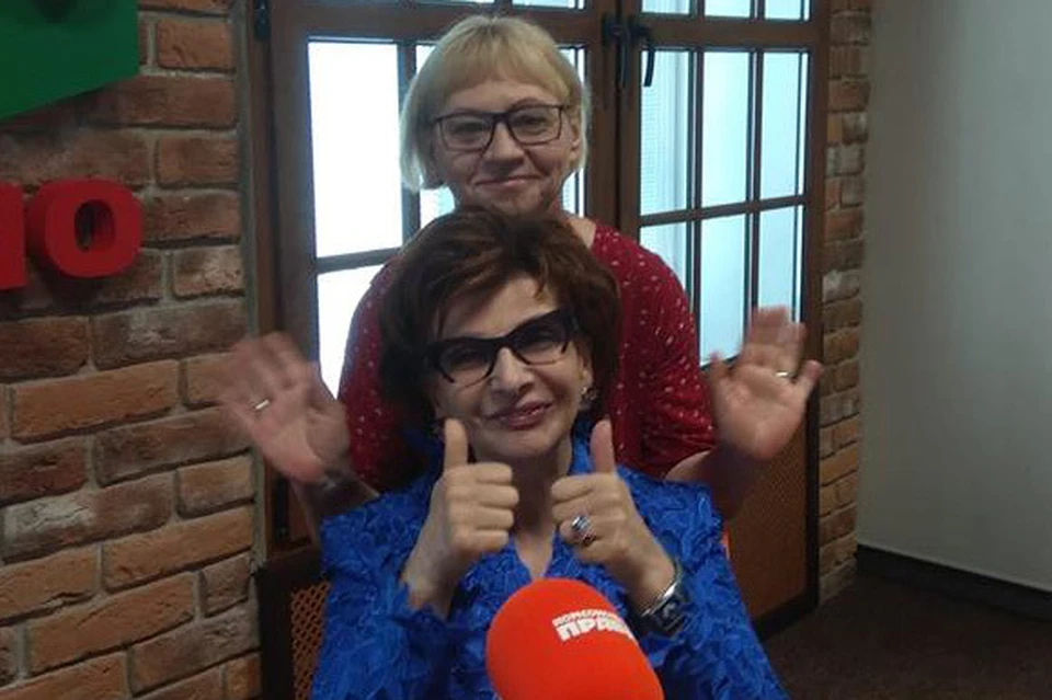 Роксана Бабаян в гостях у Татьяны Визбор на Радио "Комсомольская правда"