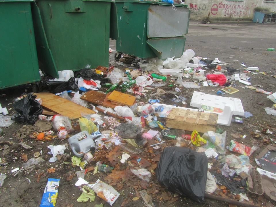 В Курске еще немало мест, которые нуждаются в уборке