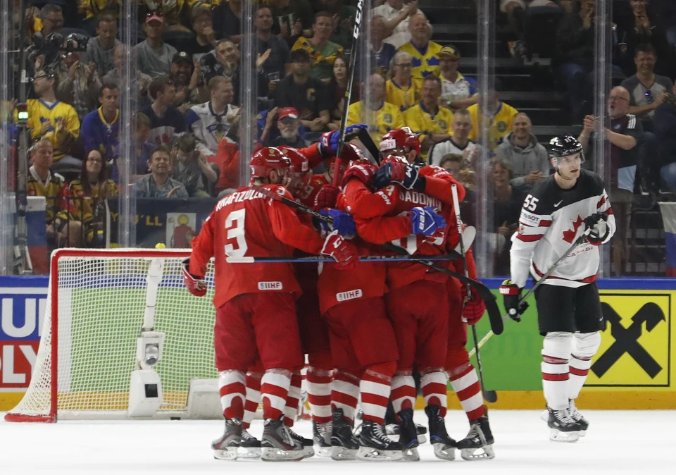 Россия проиграла Канаде 4:5 в четвертьфинале чемпионата мира 2018.