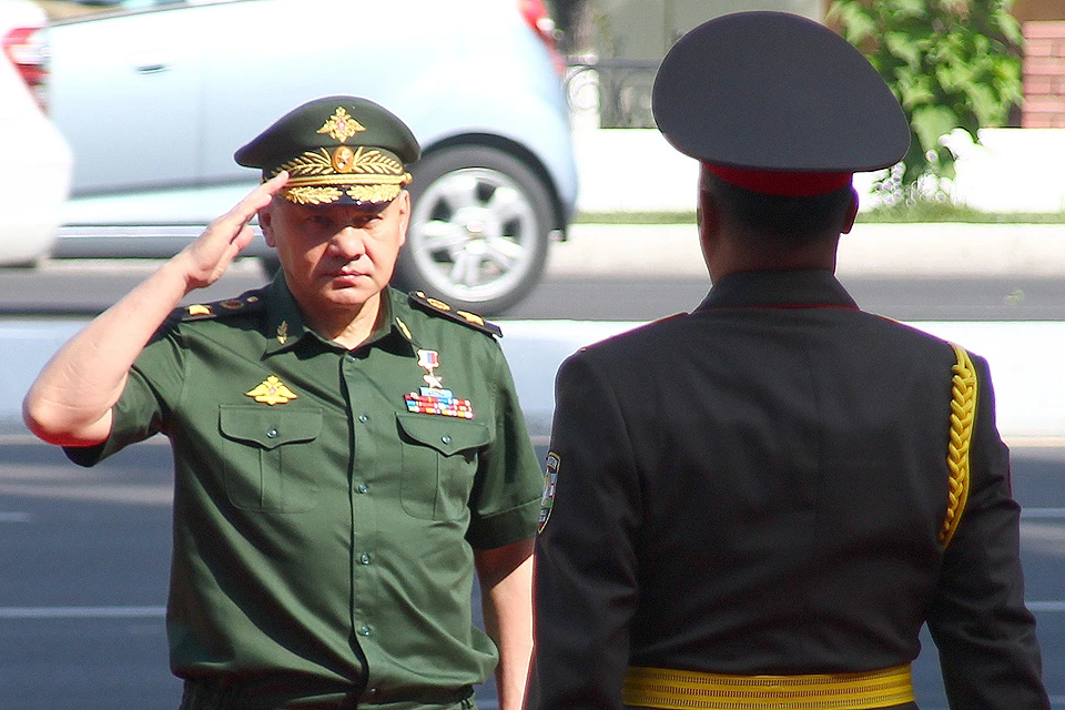 Министр обороны РФ Сергей Шойгу прибыл в столицу Узбекистана.