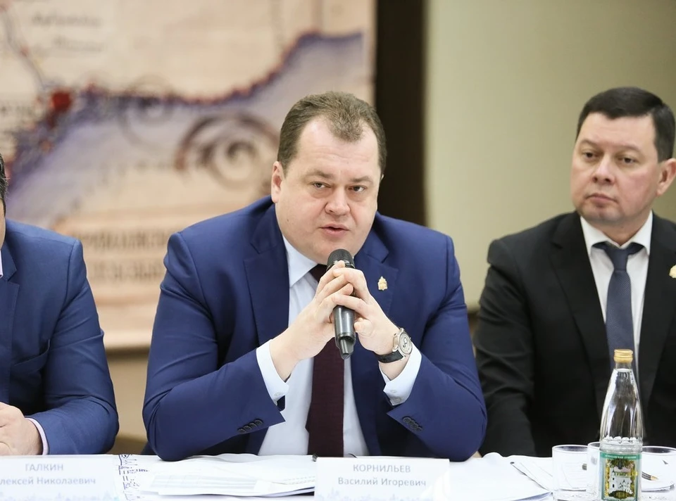 Министр строительства и ЖКХ Астраханской области Василий Корнильев