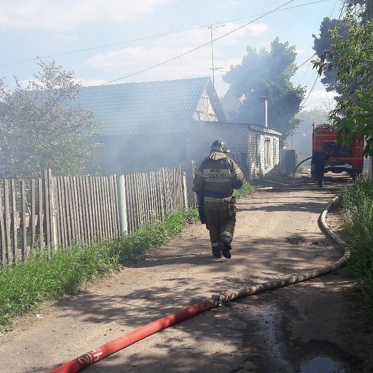 Пожар в Любятово: Первые рассказы очевидцев о происшествии в пригороде  Пскова - KP.RU