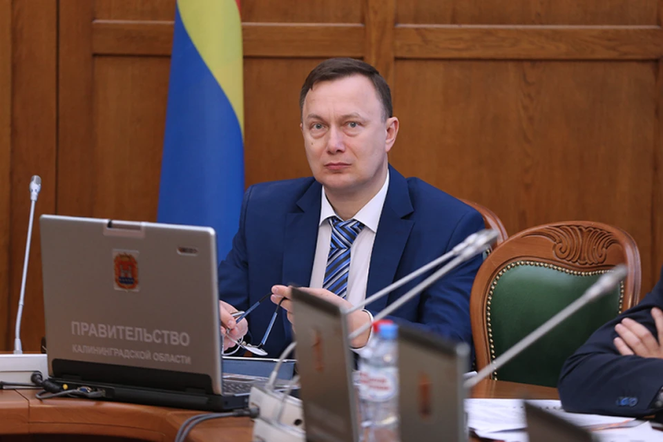 Александр Торба на заседании регионального правительства.