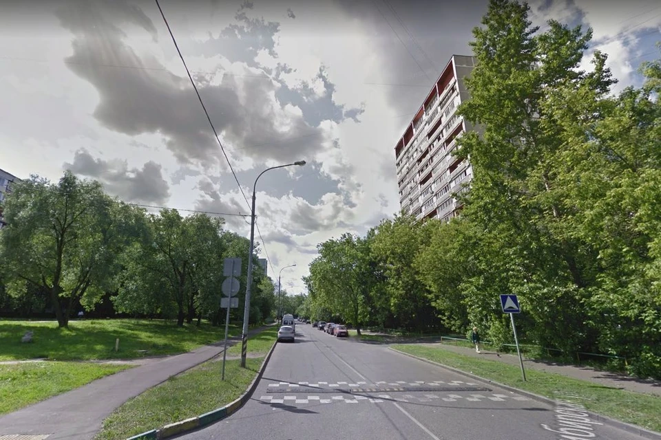Так выглядит улица Новосибирская в Москве.