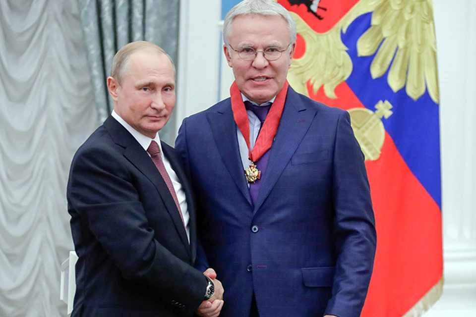 Владимир Путин вручал в Кремле награды 40 выдающимся россиянам. Фото: Михаил Метцель/ТАСС