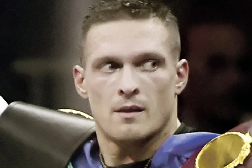 Чемпион мира по боксу Александр Усик.