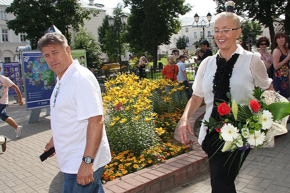 Андрей Латковский и Лайма Вайкуле.