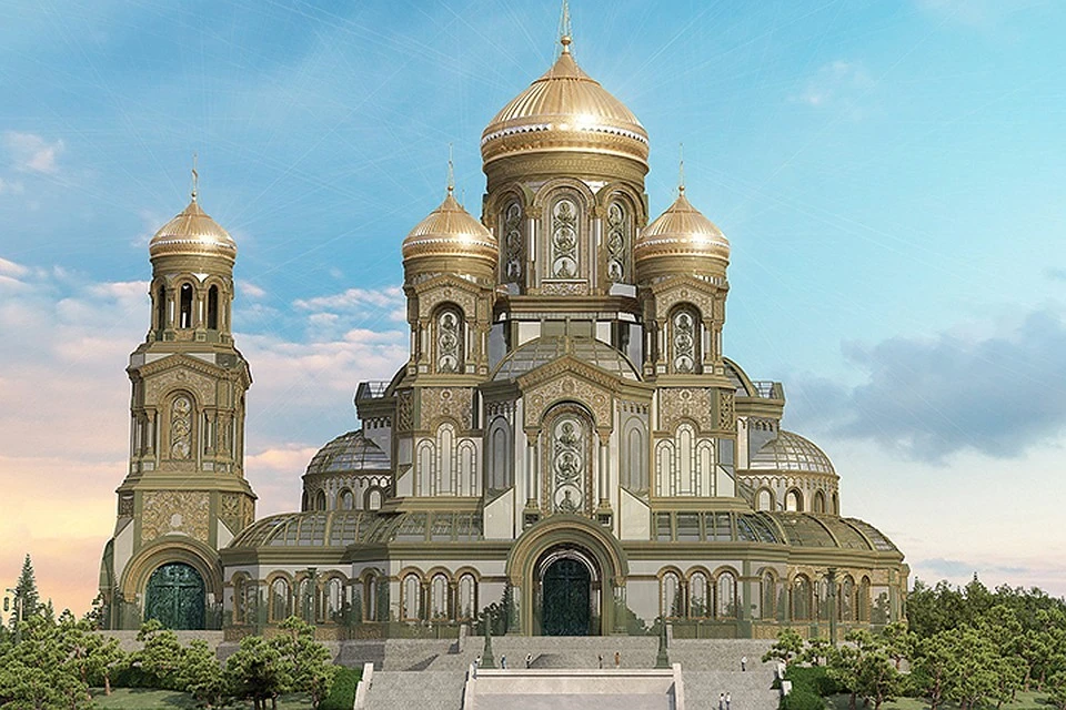 Храм Армии в парке «Патриот». Чем не памятник началу 21 века?
