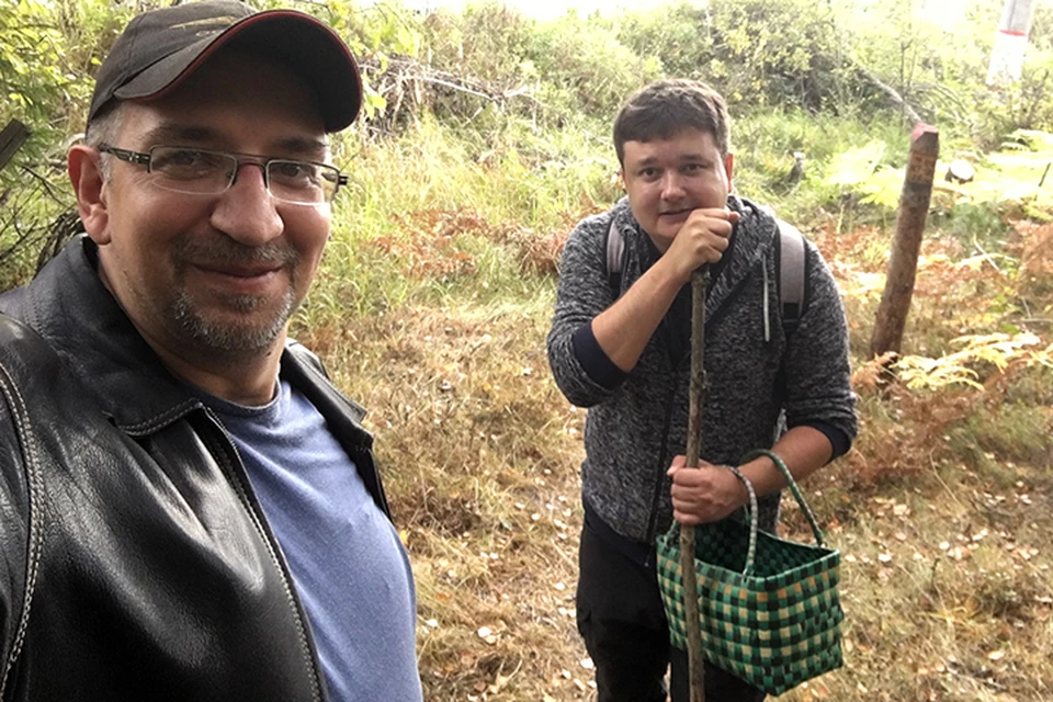 Павел Клоков и Михаил Антонов отправились на поиски грибов