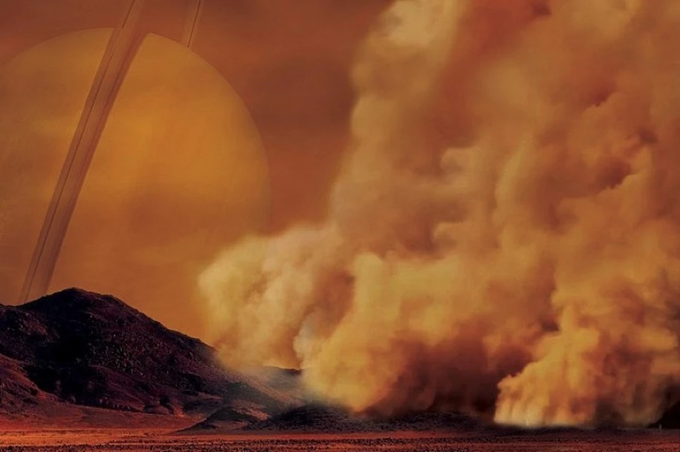 Титан стал третьим объектом в Солнечной системе, на котором случаются пыльные бури.