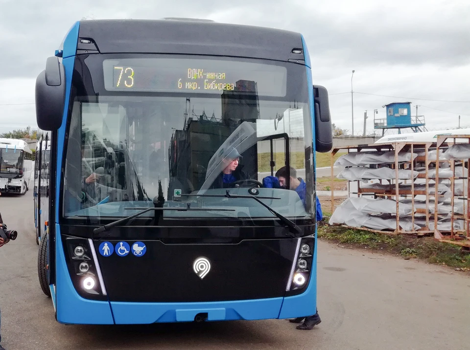 1 сентября 2018 года на регулярный маршрут № 73 (ВДНХ - 6-й микрорайон Бибирева) вышли первые электробусы.