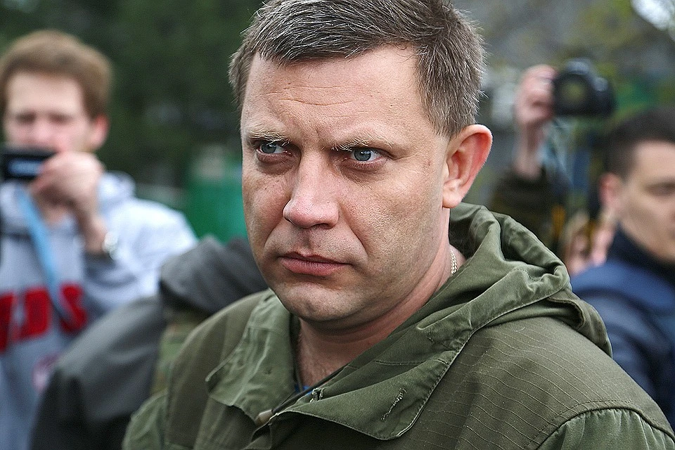 Александр Захарченко в 2016 году.