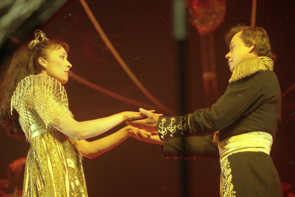 Николай Караченцов в спектакле "Юнона и Авось".